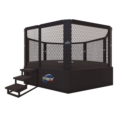 Gabbia MMA Ottagonale con Piattaforma - Rialzata 1 mt | Lotta