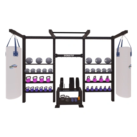 Portaequipajes multiestación con bolsas - SC100 | Profesional - Estructura frontal