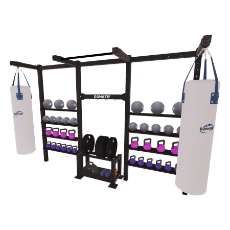Multi-Station Rack with Bags - SC100 | Professional - Product View