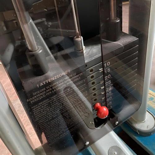Adductor Machine con Pacco Pesi Incluso - Panatta | Usato - Visuale Pacco Pesi