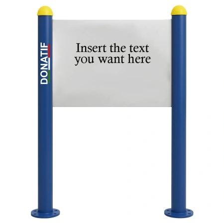 Outdoor Park Signpost - COA180 - Front View