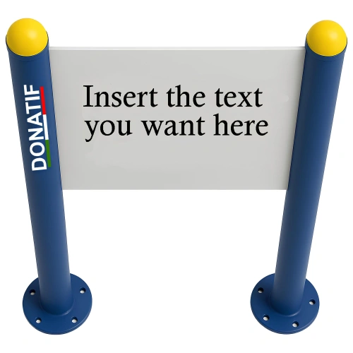 Outdoor Park Signpost - COA180 - Top View