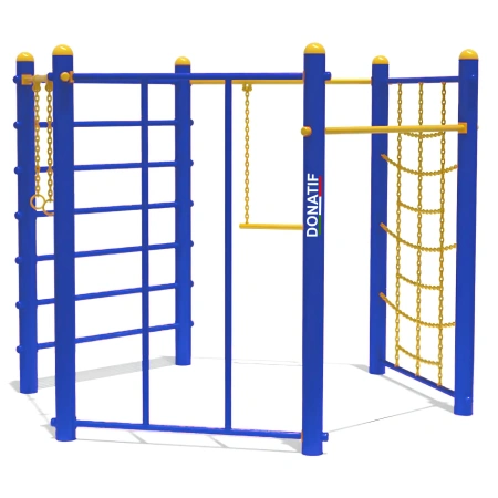 Estructura para parque de entrenamiento multifunción - COA980 - Logo Visual