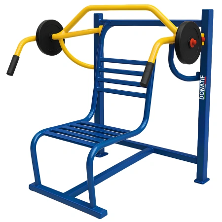Outdoor Shoulder Press Machine - COA710 | Professional - Side View