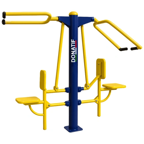 Chest Press per Parco Allenamento - COA940 | Professionale - Visuale sul Logo