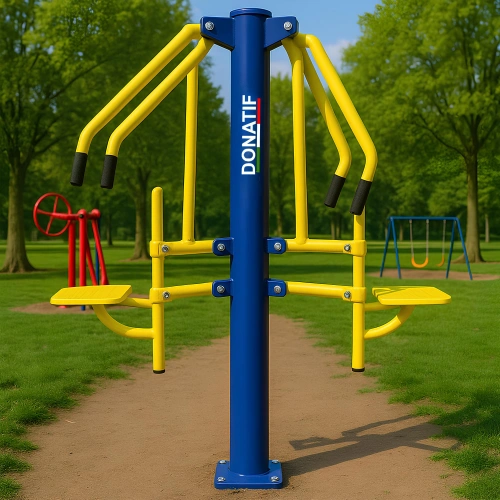 Silla de doble tirón para exteriores - COA910 | Profesional - Vista completa del parque