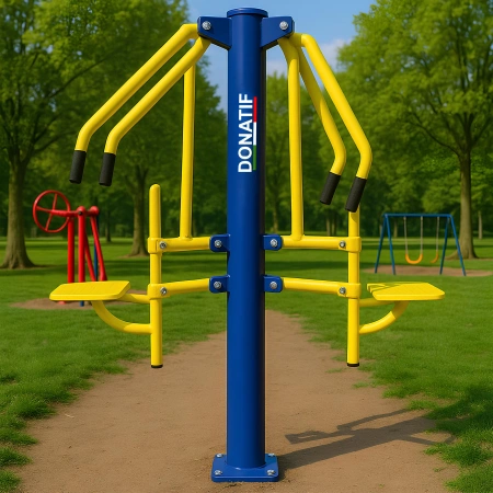 Silla de doble tirón para exteriores - COA910 | Profesional - Vista completa del parque