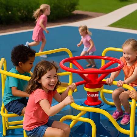 Mobile with 5 Seater Platform - COA990 | Professional - Visual Park use