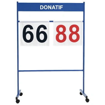 Manual Scoreboard - Basketball Backboard - COG30 - Full View