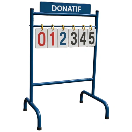 Tableau d’affichage extérieur pour le basket-ball - COG40 | Professionnel - Plein écran