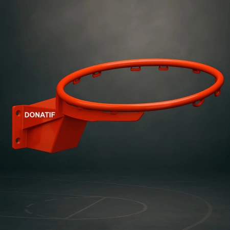 Cerchio Canestro da Basket - COG20 | Professionale - Visuale con Sfondo Basket