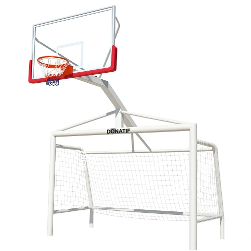 2 in 1 Basketball & Football Structure - COG210 | Professional - Full View