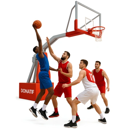 Canestro per Basket da Esterno - COG10 | Semiprofessionale