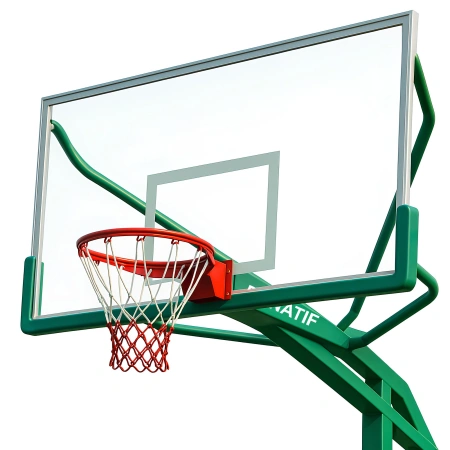 Backboard aus gehärtetem Glas für das Basketballtraining - COG60 - Hoop View