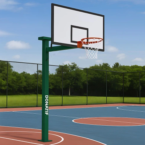 Basketballkorb mit doppelter Feder - COG180 | Professional - Verwendung