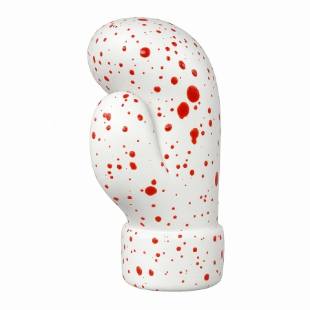 Guantoni da Boxe con Sangue Umano | Edizione Limitata