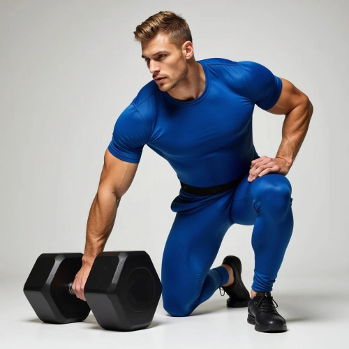 Zeskante rubberen halter 150 kg - Professioneel