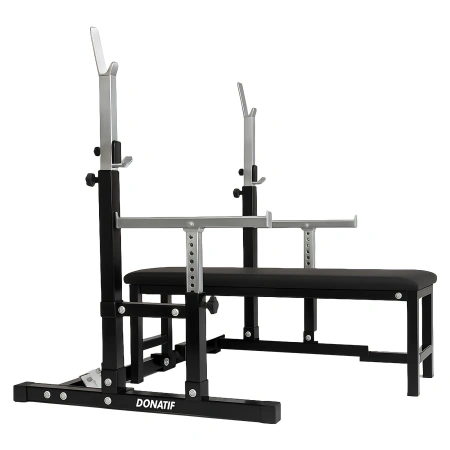 Demi-rack multifonction - Professionnel | Charge maximale 500 kg - vue latérale