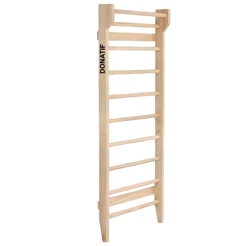 Espaldera sueca de madera - S10 | Profesional - Vista lateral