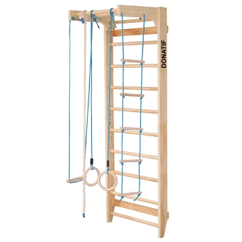 Spalliera in Legno per Arrampicata - S30 | Professionale - Visuale Completa