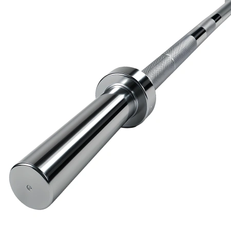 Barra de gimnasia - Fat Bar 200 cm - 50 mm | Máx. 285 kg - Vista del pasador de carga