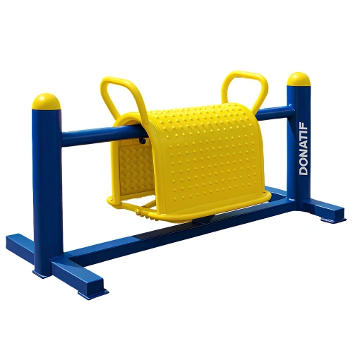 Cavallo a Dondolo Outdoor - COA410 | Professionale - Visuale da Sinistra