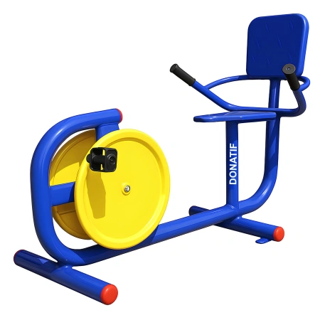 Cyclette Verticale da Esterno - COA430 | Professionale - Visuale sulla Sinistra