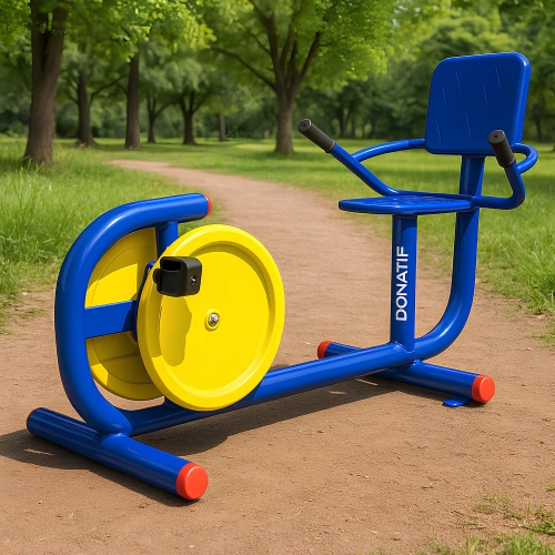 Cyclette Verticale da Esterno - COA430 | Professionale - Visuale nel Parco