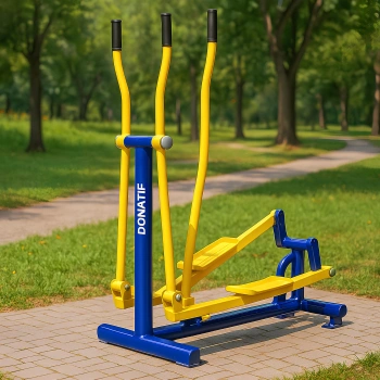 Ellittica per Palestra Outdoor - COA450 | Professionale - Visuale Completa 2
