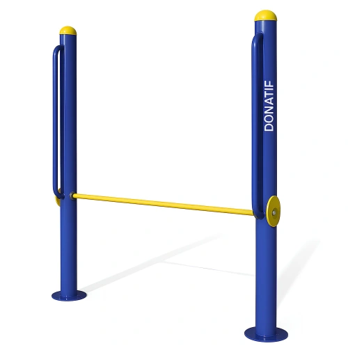 Equipo de levantamiento de pesas al aire libre - COA480 - Vista lateral