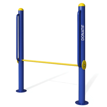 Equipo de levantamiento de pesas al aire libre - COA480 - Vista lateral