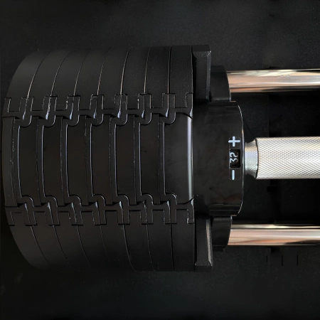 Manillar ajustable 2-32 kg | Incremento cada 2 kg - Vista de peso