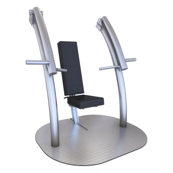Chest Press in Acciaio Inox 316 - A316 | Macchinario Eterno - Visuale Completa