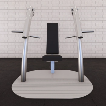 316 Stainless Steel Chest Press - A316 | Eternal Machine - Full View 2