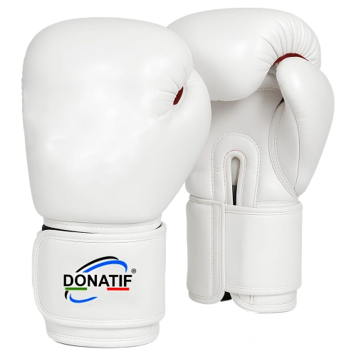 Gants de boxe Classic White - GB17 | Personnalisable - Plein écran