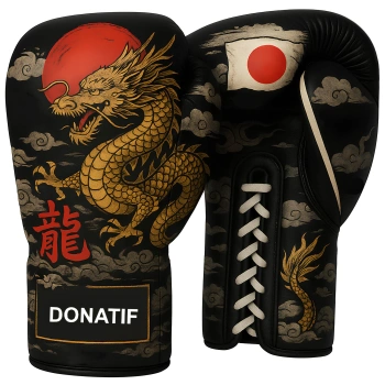 Guantoni da Boxe Design Giappone - GB19 | Professionali - Visuale Completa