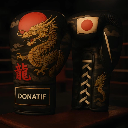 Guantes de boxeo Japan Design - GB19 | Profesional - Boxeo Visual