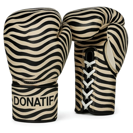 Guantoni da Boxe Design Zebrato - GB22 | Professionali