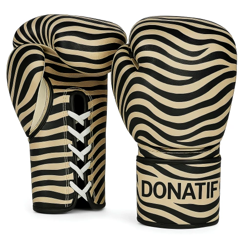 Guantoni da Boxe Design Zebrato - GB22 |...