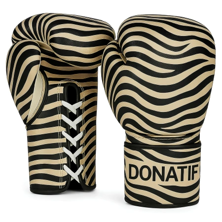 Guantoni da Boxe Design Zebrato - GB22 | Professionali