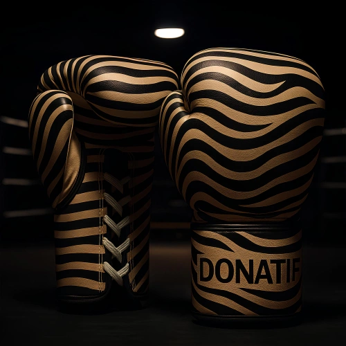 Guantoni da Boxe Design Zebrato - GB22 |...