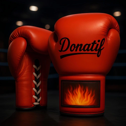 Guantes de boxeo Flame Design - GB34 | Profesional - Uso