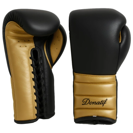 Guantes de Boxeo Soporte Extra para la Muñeca - GB36 | Profesional - Vista lateral