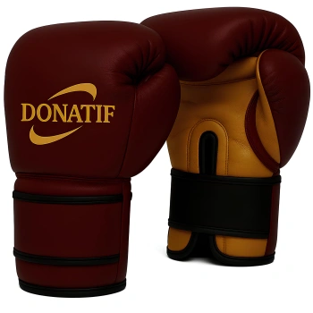 Guantoni da Boxe Bordeaux - GB42 | Professionali - Visuale Completa