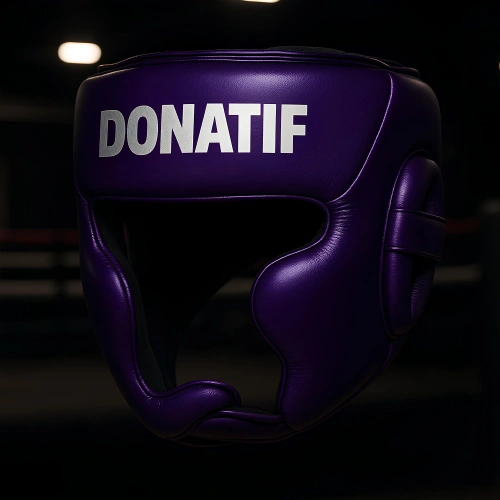 Casco Boxe Viola Effetto Specchiato - CX5 | Professionale - Utilizzo