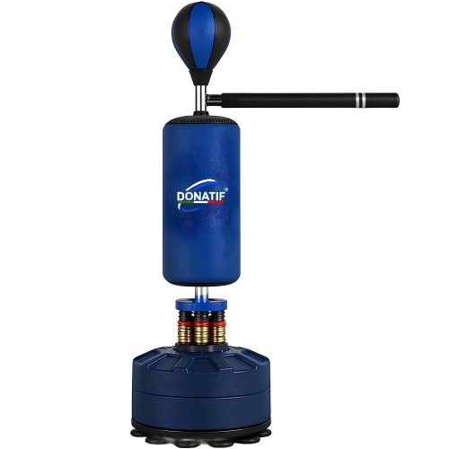 Floor Punching Bag with Rotating Arm - SP28 - Full View