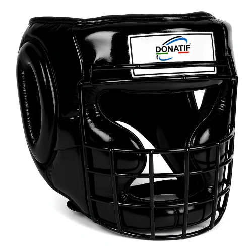 Casco de Boxeo Integral con Rejilla - CX9 | Profesional - Vista lateral