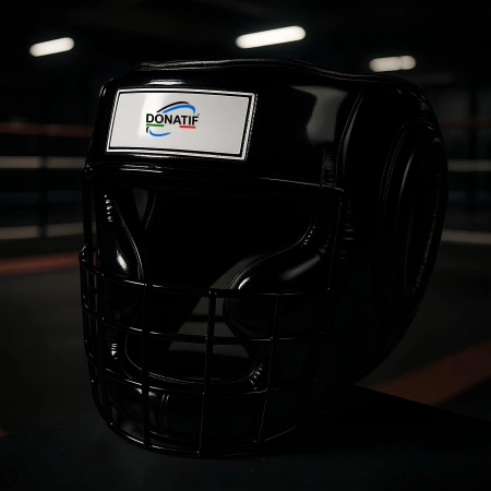 Full Face Boxing Helmet with Grid - CX9 | Professional - Usage
