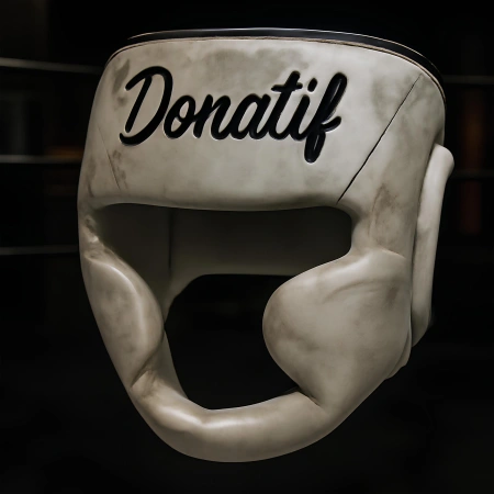 Casco Boxe Rivestimento in Pelle Vera - CX15 | Professionale