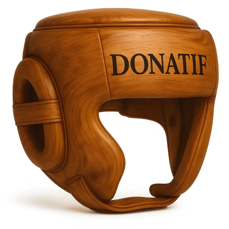 Casco da Boxe Effetto Legno - CX18 | Professionale